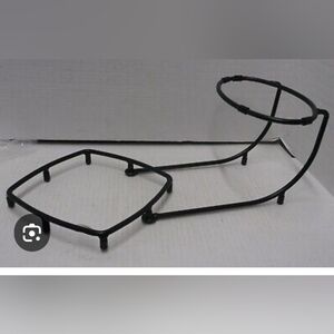 Longaberger Wrought Iron Serving Dishes Stand.